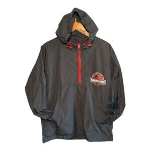 Universal Studios Jurassic Park Hoodie Windbreaker Jacket Men's Small or Women M